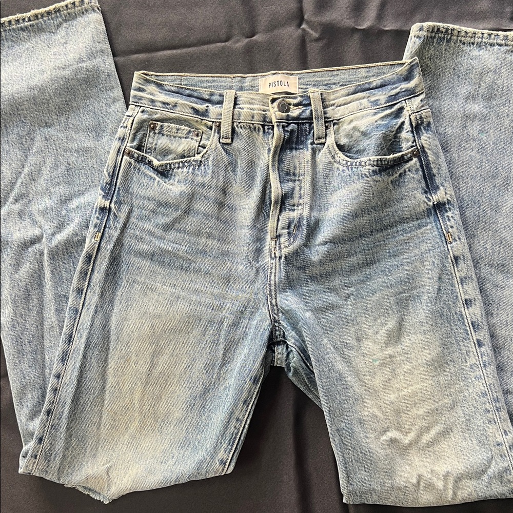 Pistola Faded Blue Straight Jeans